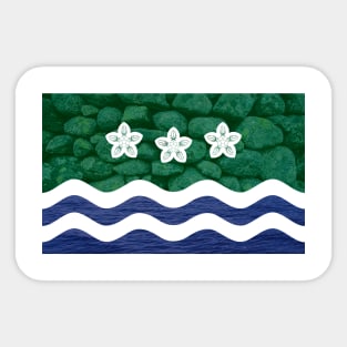 Cumbria Flag - Texture Sticker